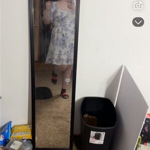 Floral Backless Dress